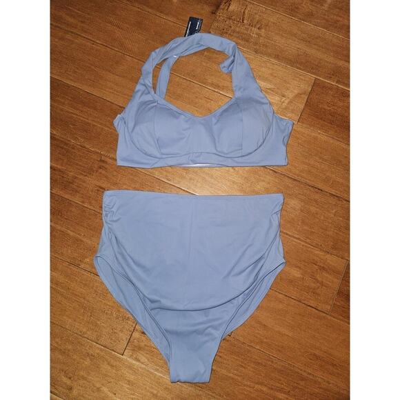 NWT! Summer Mae 2pc Maternity Swimwear High Waist Size XL - Picture 1 of 3